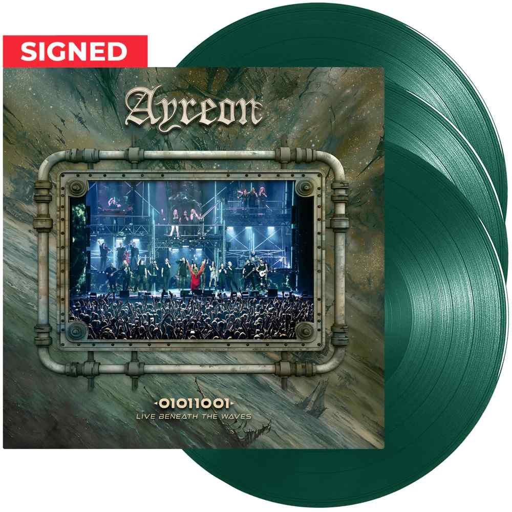 AYREON - 01011001 LIVE BENEATH THE WAVE Vinyl Record