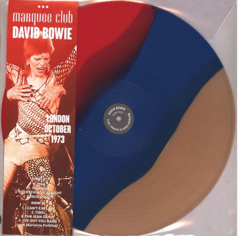 DAVID BOWIE - Marquee Club - London October 1973 (Coloured Vinyl) Vinyl Record