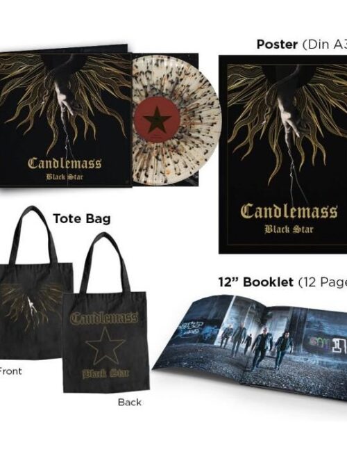 CANDLEMASS - BLACK STAR (EP) Vinyl Record