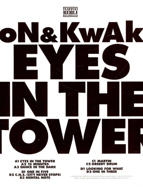 CoN & KwAkE - Eyes In The Tower Vinyl Record