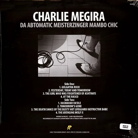CHARLIE MEGIRA - THE ABTOMATIC MIESTERZINGER MAMBO CHIC Vinyl Record