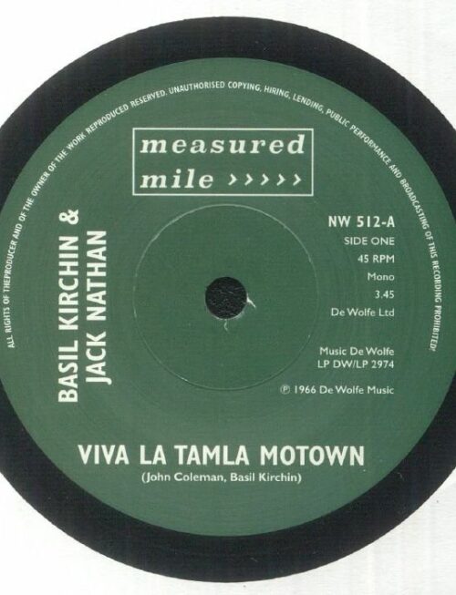 Basil Kirchin & Jack Nathan / Alan Parker & William Parrish - Viva La Tamla Motown / Main Chance Vinyl Record