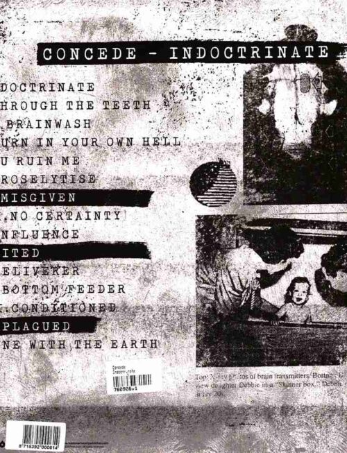 CONCEDE - INDOCTRINATE Vinyl Record