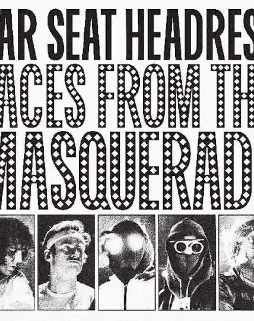CAR SEAT HEADREST - FACES FROM THE MASQUERADE Vinyl Record