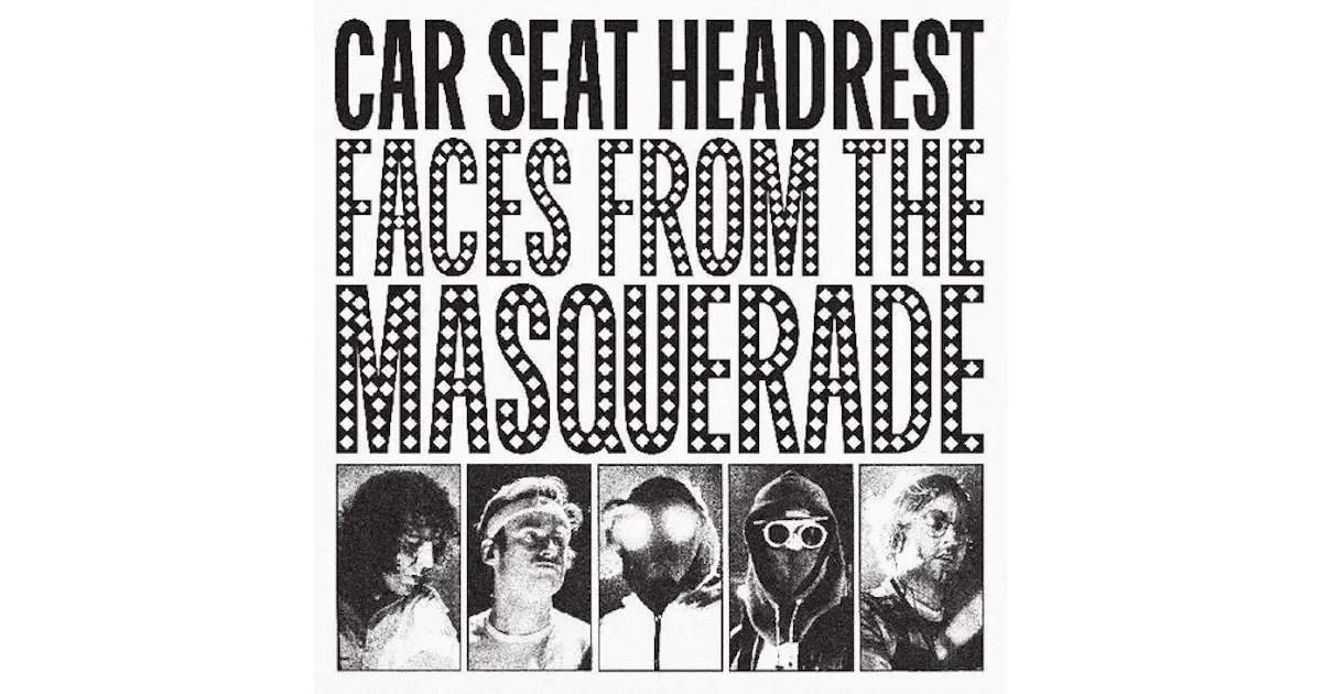 CAR SEAT HEADREST - FACES FROM THE MASQUERADE Vinyl Record