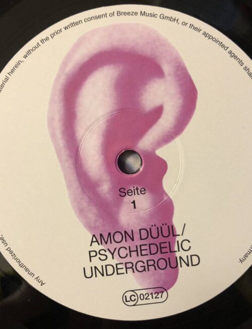 AMON DUUL - PSYCHEDELIC UNDERGROUND Vinyl Record