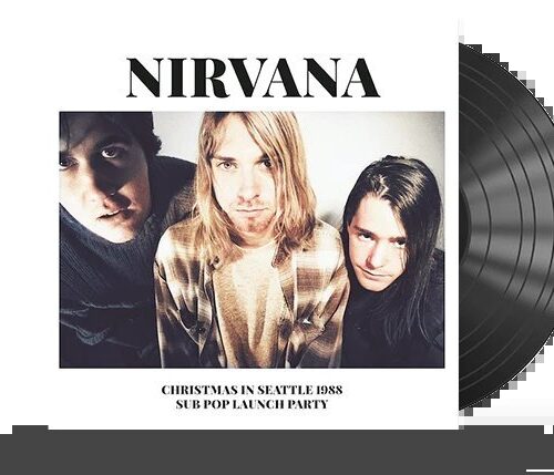 NIRVANA - Christmas In Seattle 1988 Vinyl Record