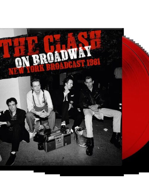 CLASH - On Broadway (Red Vinyl) Vinyl Record