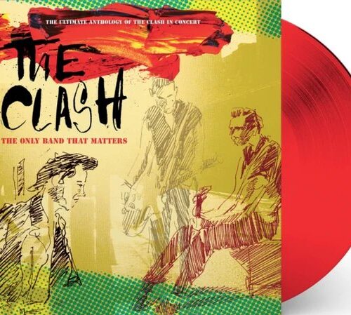 CLASH - The Only Band That Matters (Red Vinyl) Vinyl Record