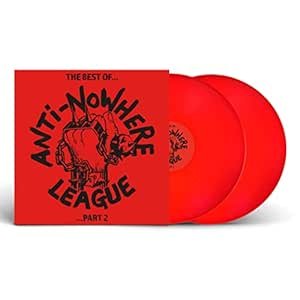 ANTI NOWHERE LEAGUE - The Best Of... Part 2 (Red Vinyl) Vinyl Record