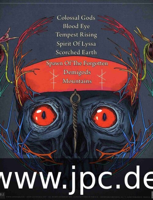 COBRA THE IMPALER - COLOSSAL GODS Vinyl Record