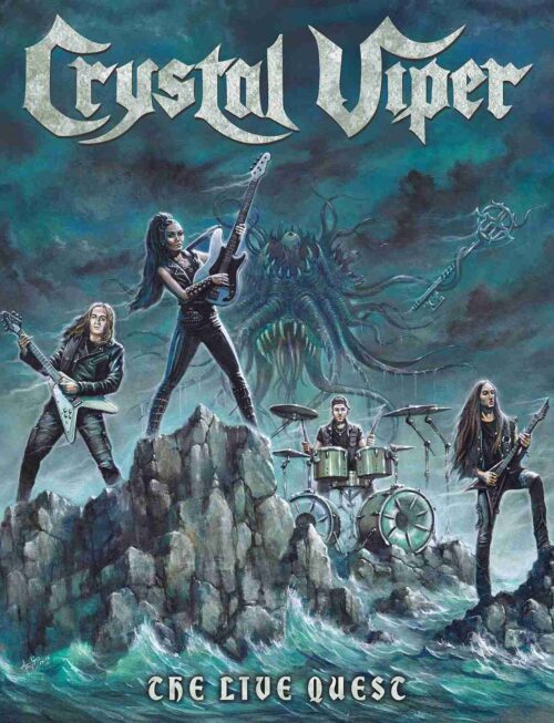 CRYSTAL VIPER - THE LIVE QUEST Vinyl Record