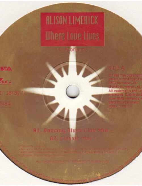 ALISON LIMERICK - WHERE LOVE LIVES Vinyl Record