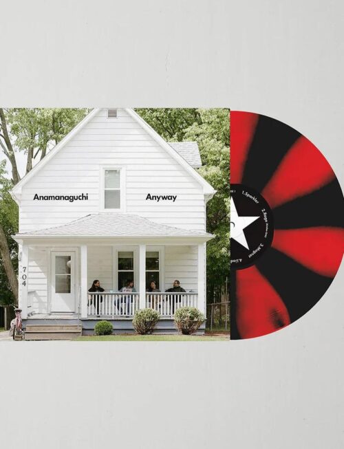 ANAMANAGUCHI - ANYWAY (BLACK IN RED COLOUR VINYL) Vinyl Record