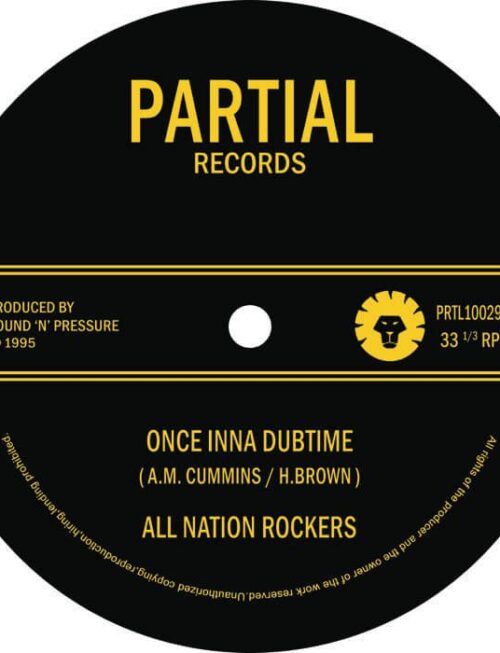 ALL NATION ROCKERS - ONCE INNA DUBTIME Vinyl Record