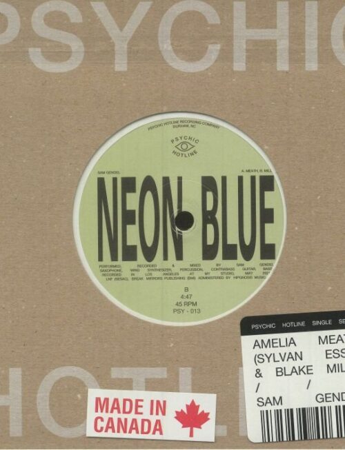 AMELIA MEATH & BLAKE MILLS / SAM GENDEL - NEON BLUE Vinyl Record