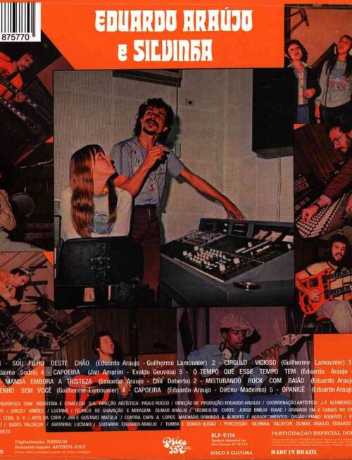 ARAUJO EDUARDO & SILVINHA - SOU FILHO DESSE CHAO Vinyl Record