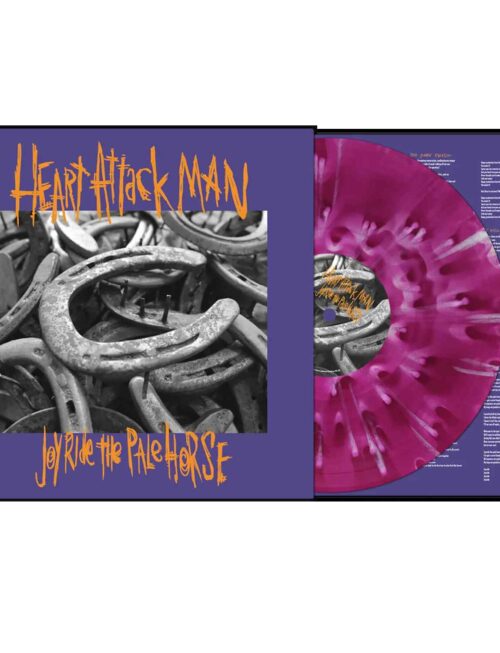 HEART ATTACK MAN - JOYRIDE THE PALE HORSE (ORANGE & VIOLET VINYL) Vinyl Record