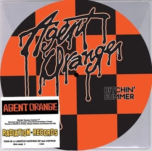 AGENT ORANGE - Bitchin Summer (Picture Disc) Vinyl Record