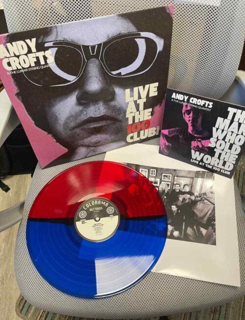 ANDY CROFTS - LIVE AT THE 100 CLUB Vinyl Record