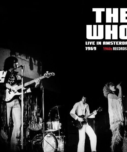 THE WHO - LIVE IN AMSTERDAM 1969 Vinyl Record