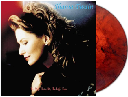 SHANIA TWAIN - The First Time For The Last Time (Red Marble Vinyl) Vinyl Record
