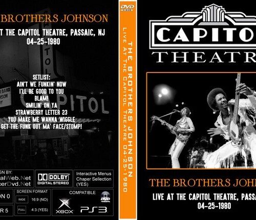 BROTHERS JOHNSON - Live At The Capitol Theater April 25. 1980 (Blue Marble Vinyl) Vinyl Record