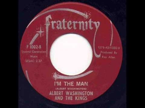 Albert Washington - I'm The Man / Case Of The Blues Vinyl Record