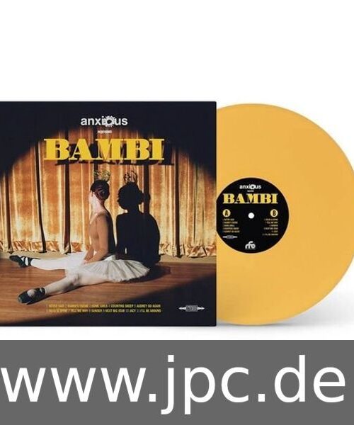 ANXIOUS - BAMBI (YELLOW VINYL) Vinyl Record