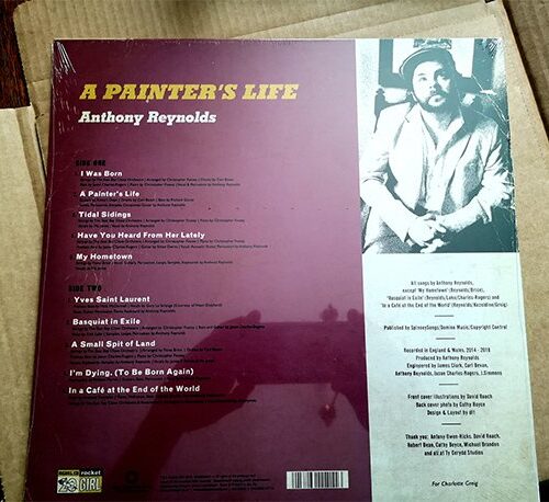 ANTHONY REYNOLDS - A PAINTERS LIFE Vinyl Record