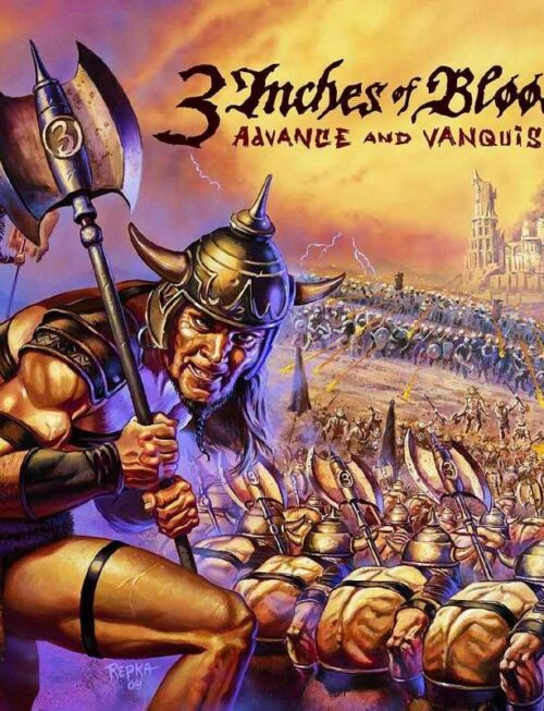 3 INCHES OF BLOOD - ADVANCE & VANQUISH (ORANGE & B Vinyl Record