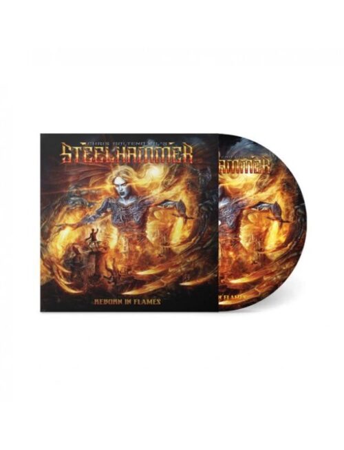 CHRIS BOHLTENDAHLS STEELHAMMER - Reborn In Flames (Picture Disc) Vinyl Record