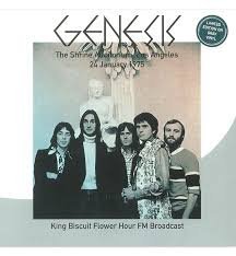 GENESIS - The Shrine Auditorium. Los Angeles 24 January 1975/ King Biscuit (Gray Vinyl) Vinyl Record