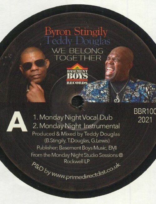 BYRON STINGILY & TEDDY DOUGLAS - WE BELONG TOGETHER Vinyl Record