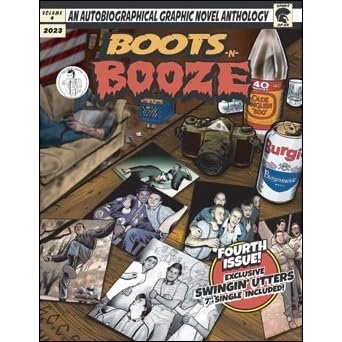 BOOTSNBOOZE - COMIC WITH SWINGIN UTTERS (7 Vinyl Record