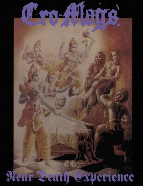 CRO-MAGS - Near Death Experience (Clear/Black/Purple Splatter Vinyl) Vinyl Record