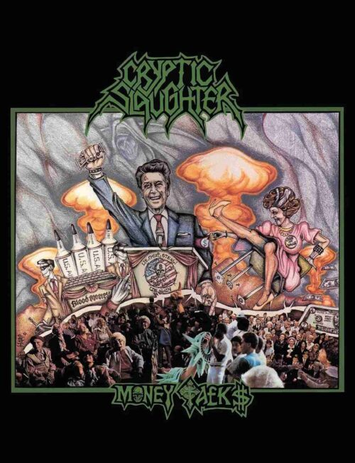 CRYPTIC SLAUGHTER - MONEY TALKS Vinyl Record