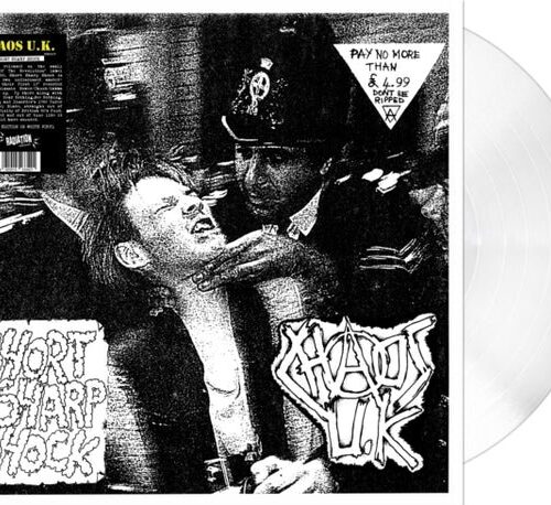CHAOS U.K - Short Sharp Shock (White Vinyl) Vinyl Record