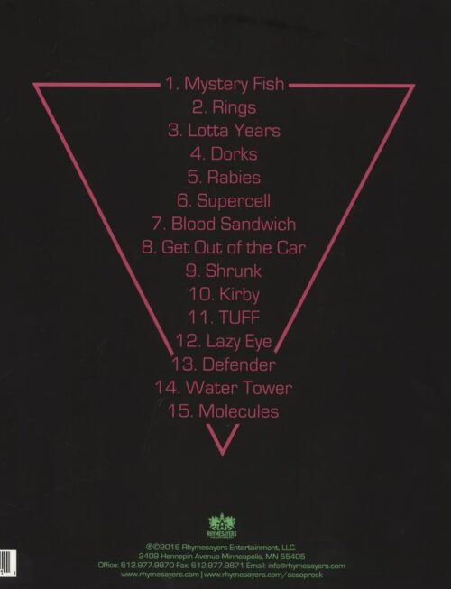 AESOP ROCK - THE IMPOSSIBLE KID Vinyl Record