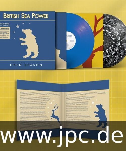 BRITISH SEA POWER - OPEN SEASON Vinyl Record
