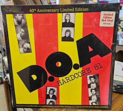 D.O.A. - HARDCORE 81 Vinyl Record