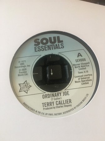 BUTLERTERRY CALLIER / JERRY - ORDINARY JOE Vinyl Record