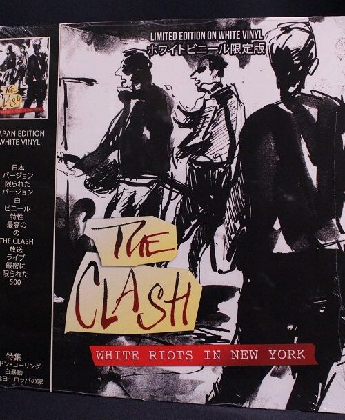 CLASH - White Riots In New York (Clear Vinyl) Vinyl Record