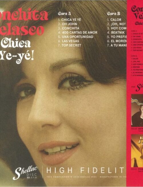 CONCHITA VELASCO - Chica Ye-Ye Vinyl Record