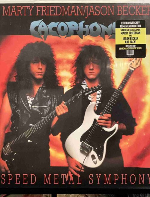 CACOPHONY - SPEED METAL SYMPHONY (BLACK IC Vinyl Record