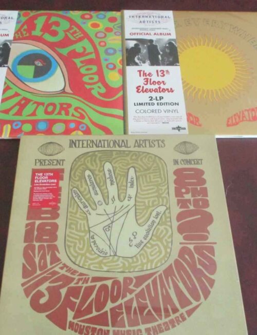 13TH FLOOR ELEVATORS - DELETED - LIVE EVOLUTION LOST Vinyl Record