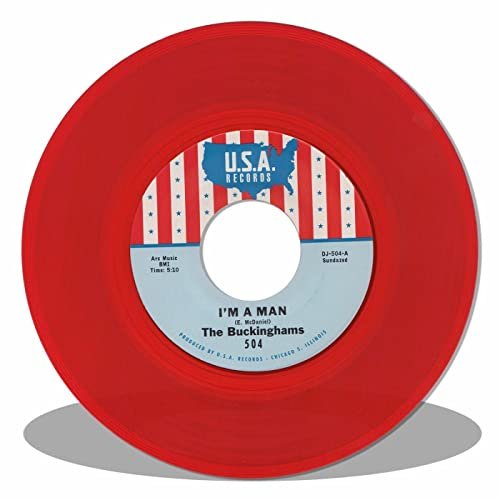 BUCKINGHAMS - Im A Man / Dont Want To Cry (Red Vinyl) Vinyl Record