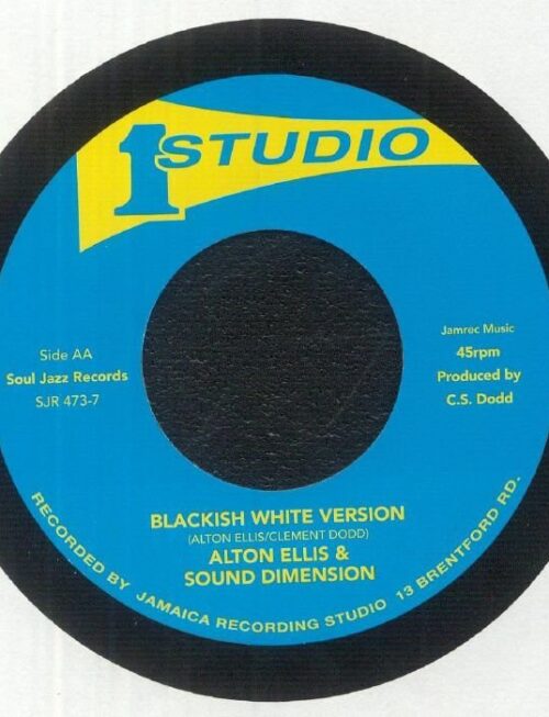 ALTON ELLIS - Blackish White Vinyl Record
