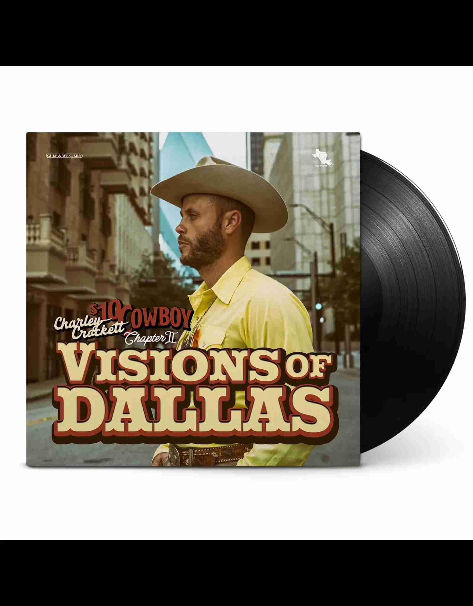 CHARLEY CROCKETT - VISIONS OF DALLAS Vinyl Record