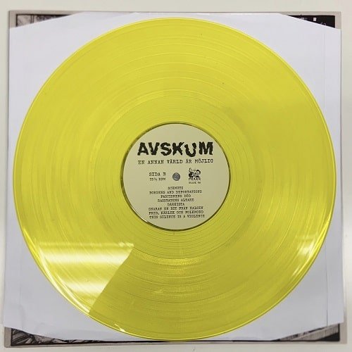 AVSKUM - EN ANNAN VARLD AR MO Vinyl Record